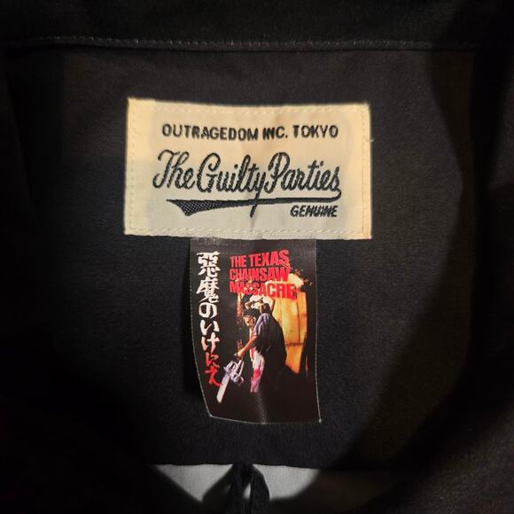 Grail! Wacko Maria x The Guilty Parties Texas Chainsaw Massacre Button up - Picture 4 of 4